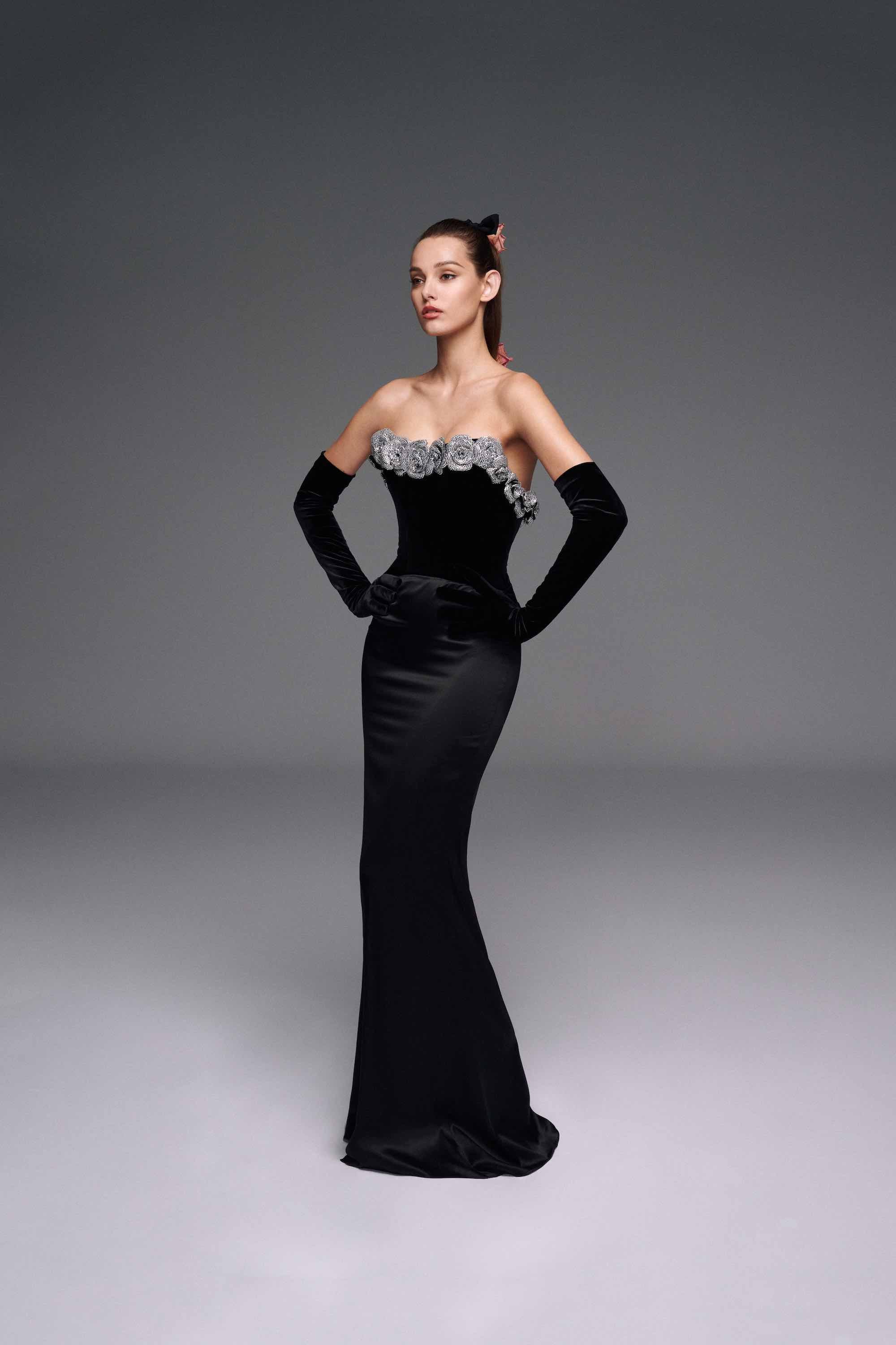 FW24 Evening Look 1 | Nicole+Felicia