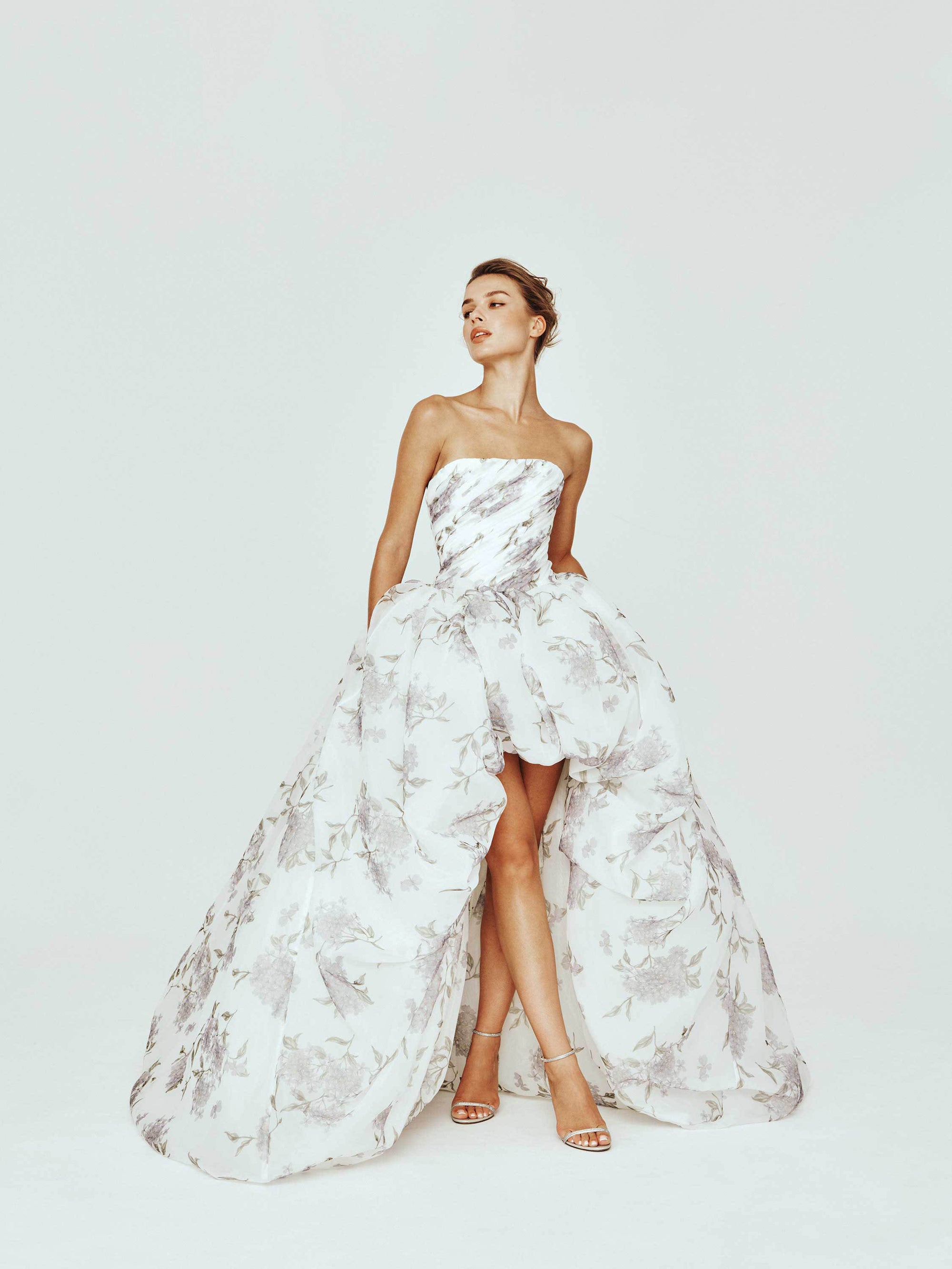 Organza High-low Dress