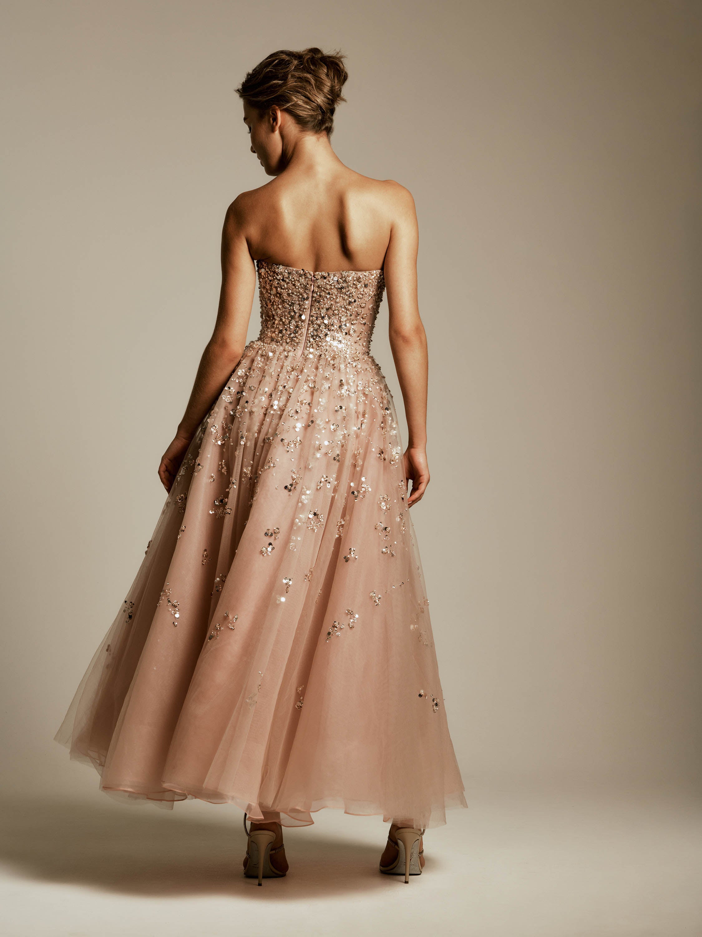 Cropped Jacket with Beading