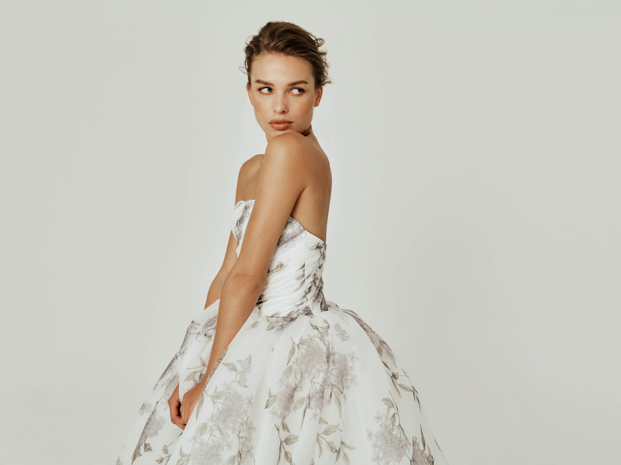 Organza High-low Dress