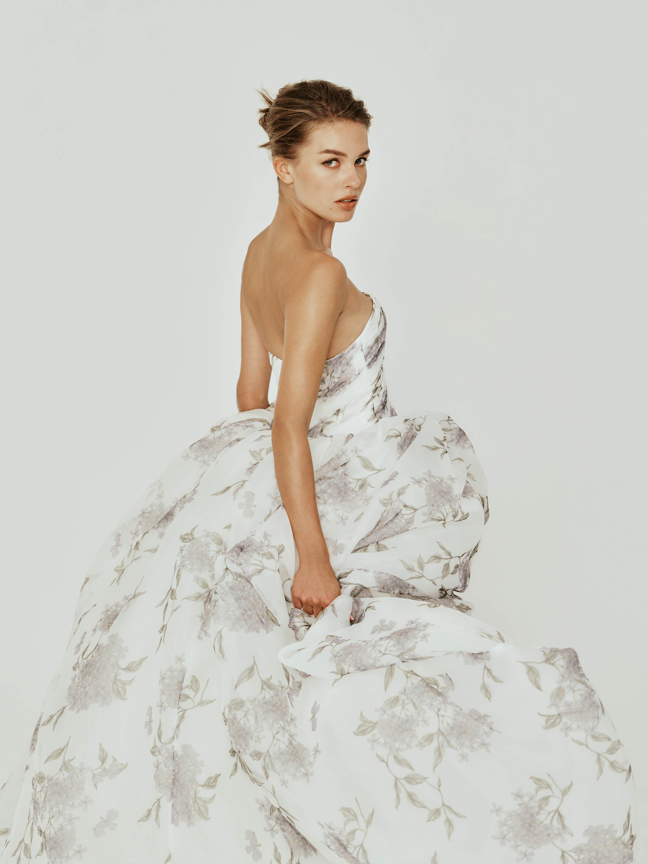 Organza High-low Dress