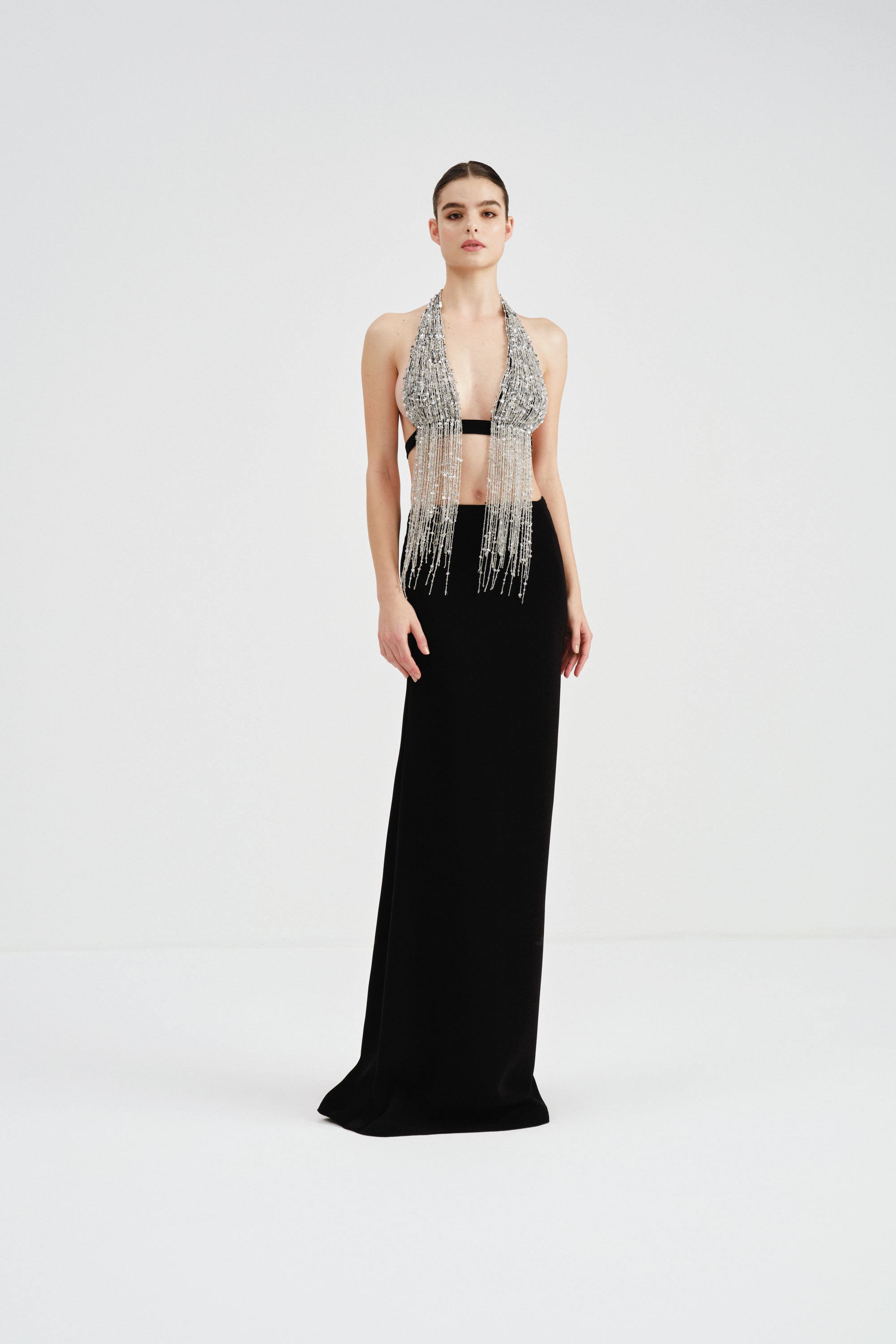 Picone×Laxebirdie FeliciaDress Fall Winter 25 Evening | Nicole+Felicia