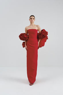 Cape with Flower Detail | Nicole+Felicia Cape with Flower Detail | Nicole+Felicia