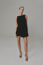 Draped Mini Dress