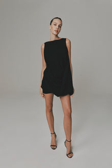 Draped Mini Dress