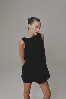 Draped Mini Dress