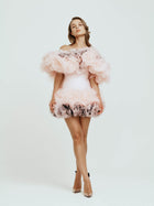Organza Ruffle Jacket