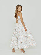 Basque Waist Scoopneck Dress